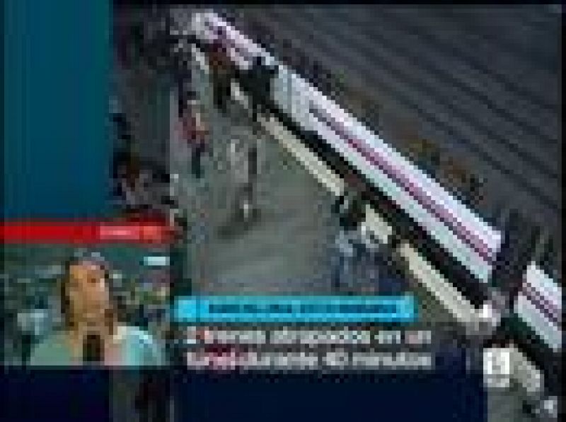 Una avería deja atrapados en un túnel a dos trenes de Cercanías de Barcelona