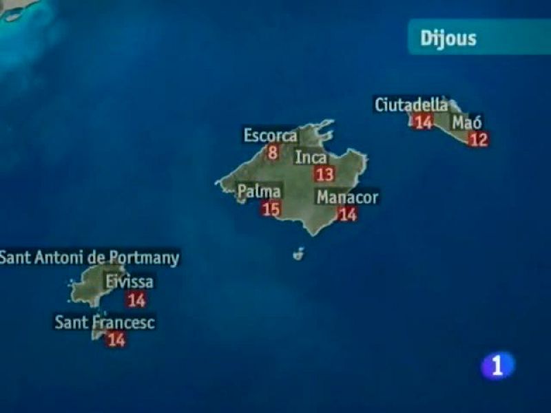 El temps a les Illes Balears - 03/02/11