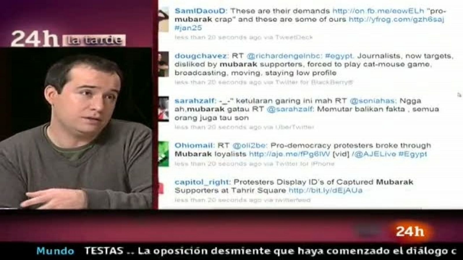 La tarde en 24 horas - Tercera hora - 03/02/11 - La tarde en 24h | Ver