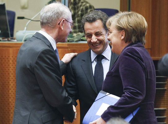 Telediario 1 - Cumbre extraordinaria de la UE