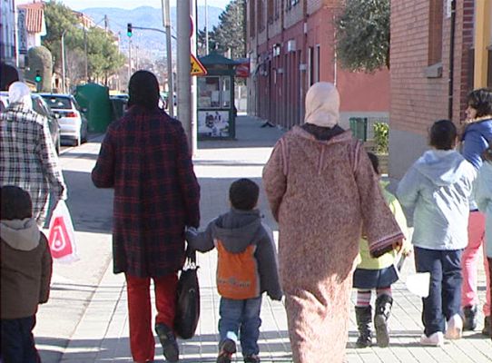 Telediario 1 - Inmigrantes en Vic