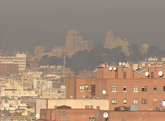 Telediario 1 - Madrid, ciudad contaminada