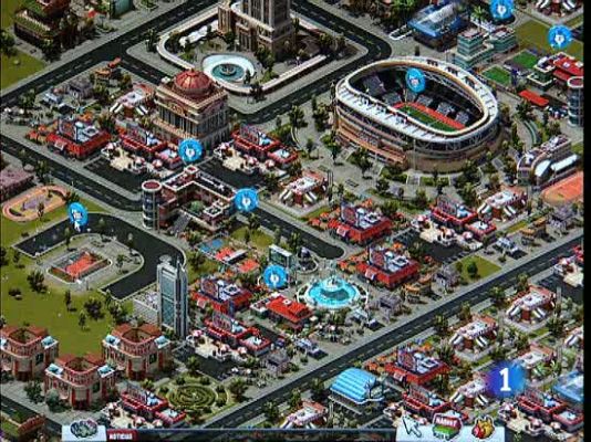 Telediario 1 - Facebook Credits