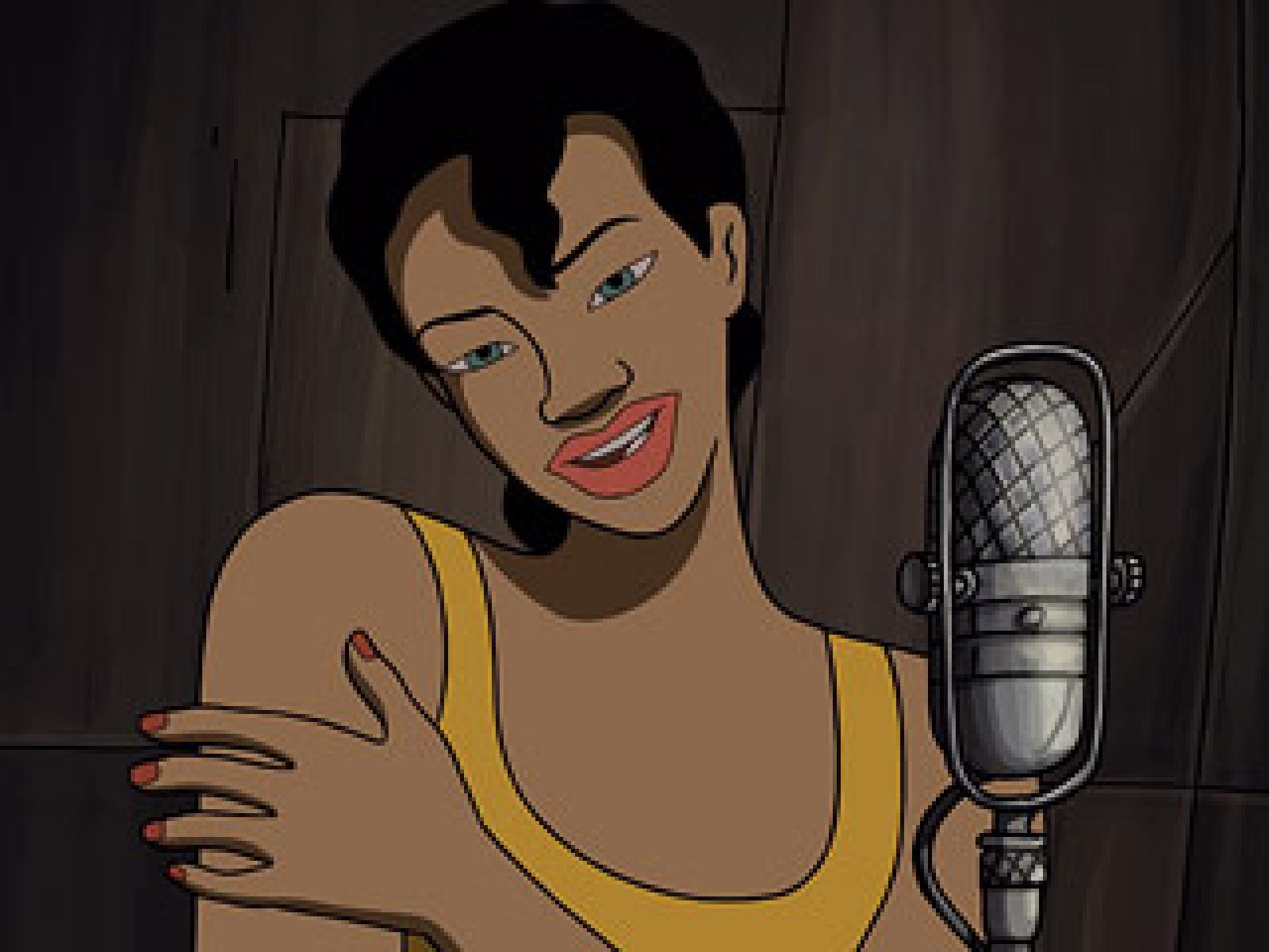 Rita (Idaia Valdés) interpreta 'Bésame mucho' en 'Chico y Rita'