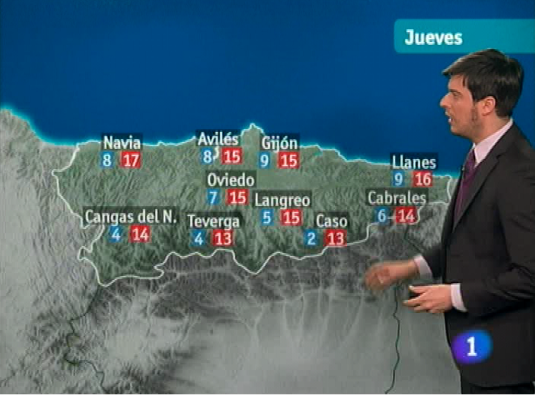 Panorama Regional - El tiempo en Asturias - 09/02/11