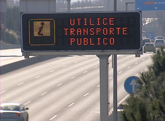 Telediario 1 - El problema de la contaminación