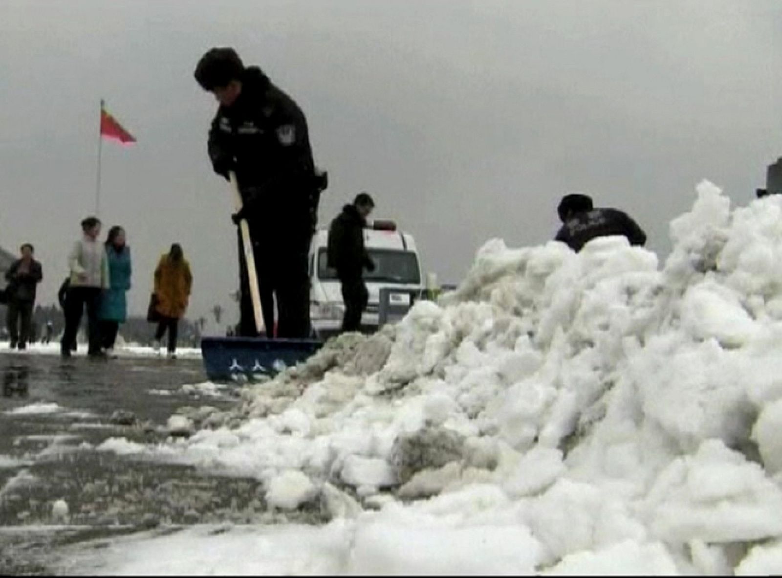 China ha vuelto a usar cohetes químicos para provocar lluvia