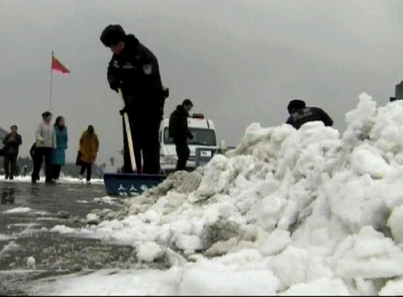 China ha vuelto a usar cohetes químicos para provocar lluvia