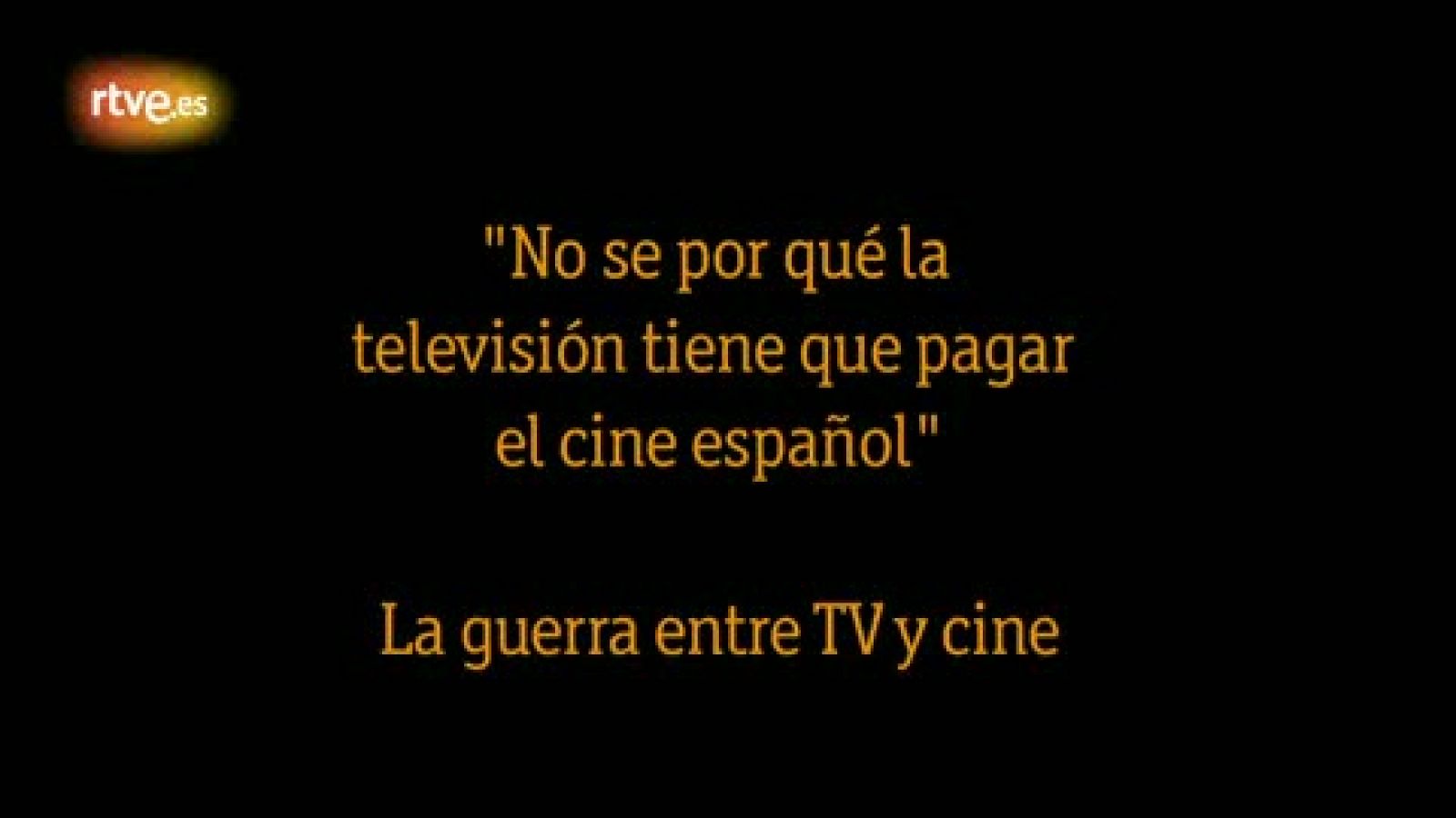 La producción española ante los Goya: televisión versus cine | Ver