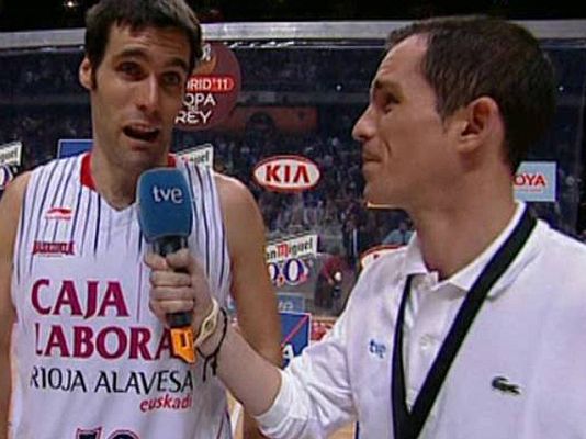 Baloncesto en RTVE - San Emeterio: "Sabíamos que iba a ser igualado"