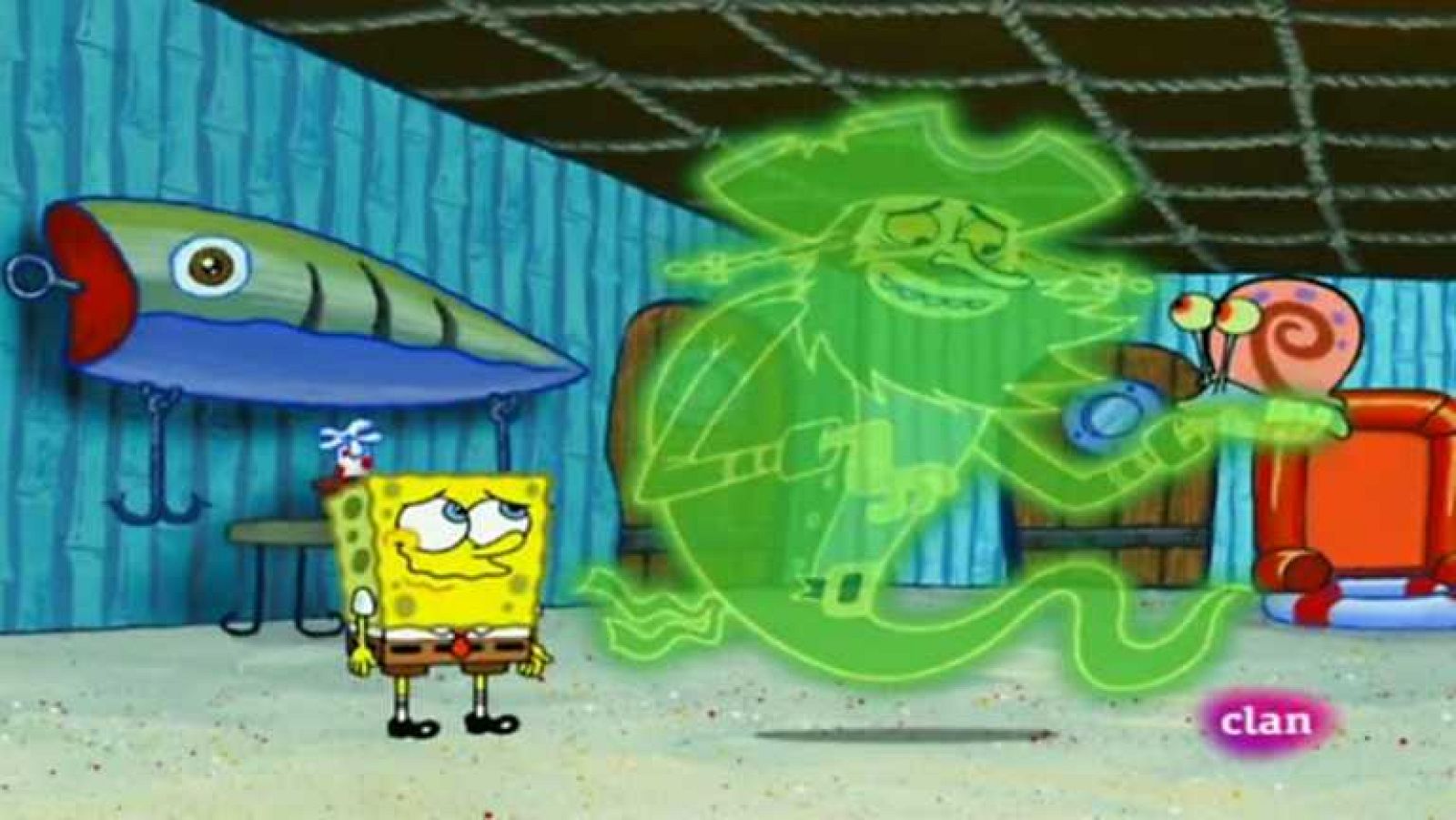 Anfitrión de un fantasma - Bob Esponja | Ver