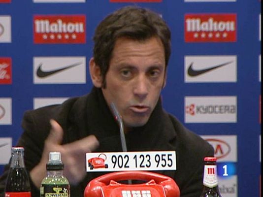 Telediario 1 - Quique:"Voy a seguir en el barro"