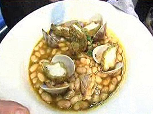 RTVE Cocina - Cazuela de pochas con rape