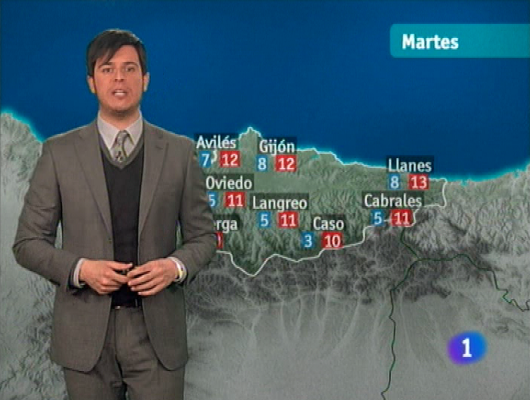 Panorama Regional - El tiempo en la Comunidad de Asturias - 14/02/11