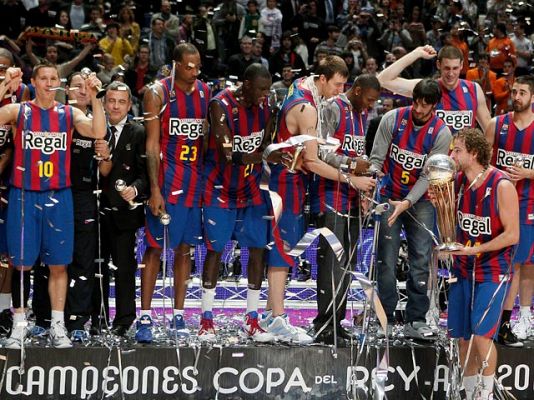 Baloncesto en RTVE - El Regal Barça revalida la Copa