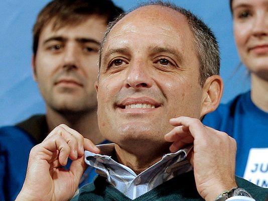  - El PP valenciano propone oficialmente a Camps como candidato en una reunión de urgencia