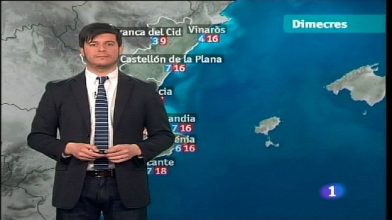 El tiempo en la Comunidad Valenciana - 15/02/11 | Ver