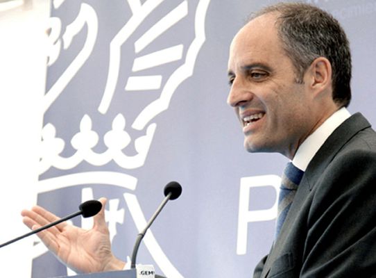 Telediario 1 - El PP apoya a Camps