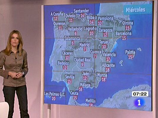 El tiempo - Alerta por viento en las costas del Atlántico