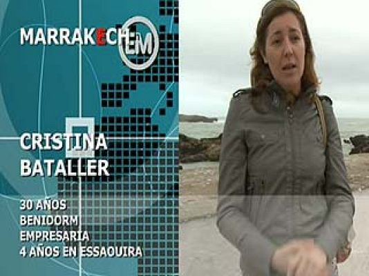 Españoles en el mundo - Marrakech - Cristina