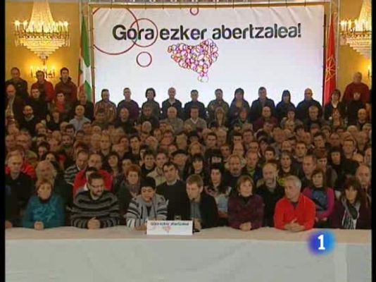 Telediario 1 - La legalización de Sortu