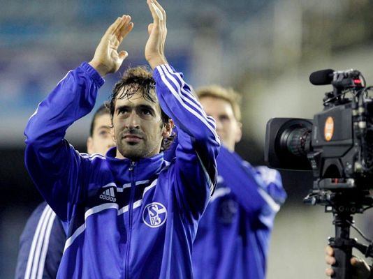 Champions League - Raúl no falló a su cita con el gol