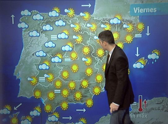 El tiempo - Lluvias persistentes en el suroeste de Galicia