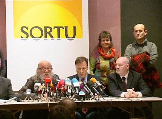 Telediario 1 - La legalización de Sortu