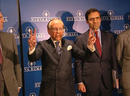 Telediario 1 - La nueva Rumasa se desmorona