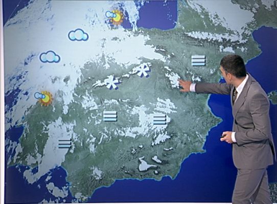 El tiempo - Cielo muy nuboso en la península