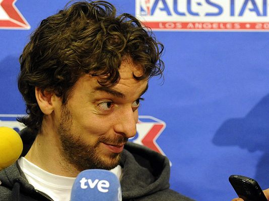Telediario 1 - Gasol será suplente en el 'All Star'