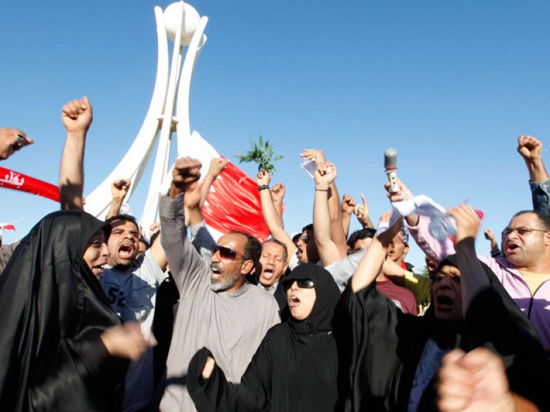 El ejército se retira en Bahréin