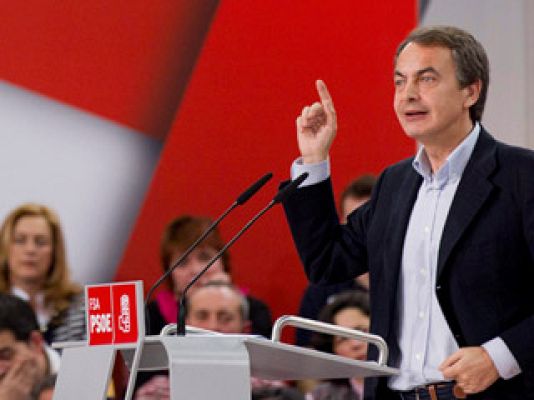 Telediario 1 - Zapatero: el PP no tiene "proyecto"