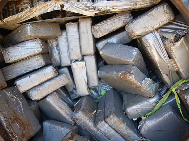 La cocaína llega a España en contenedores de barcos mercantes