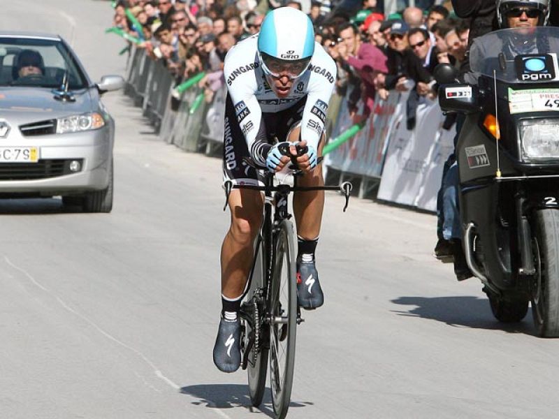 El ciclista pinteño sale de la Vuelta al Algarve sin poder revalidar su triunfo, pero volviendo a sentirse ciclista tras ver retirada su sanción