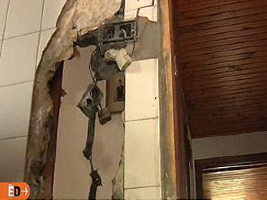 España Directo - Un rayo destroza su casa