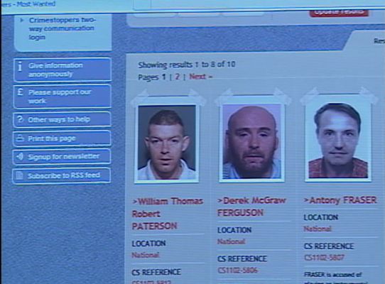 Telediario 1 - Criminales británicos más buscados