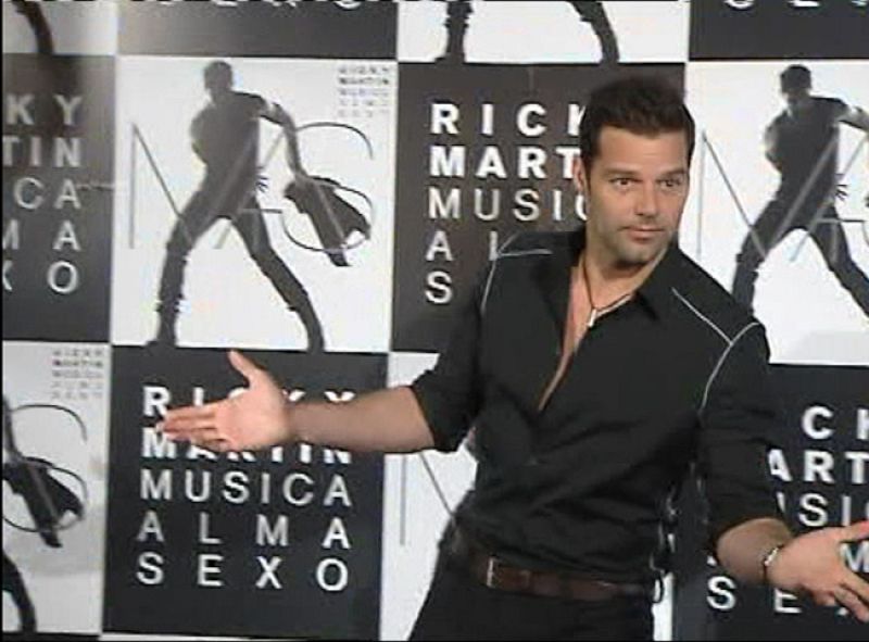Ricky Martin está en Madrid con motivo del lanzamiento de su nuevo disco MAS