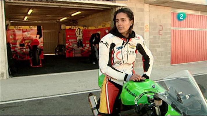 Sempre positius - Sandra D. Jones, pilot motociclisme