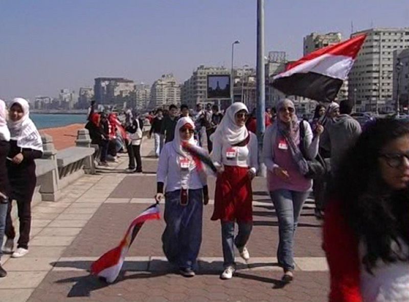 La jefa de la diplomacia europea, Catherine Ashton, está hoy en El Cairo
