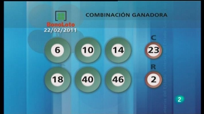 Loterías - Lotería diaria - 22/02/11