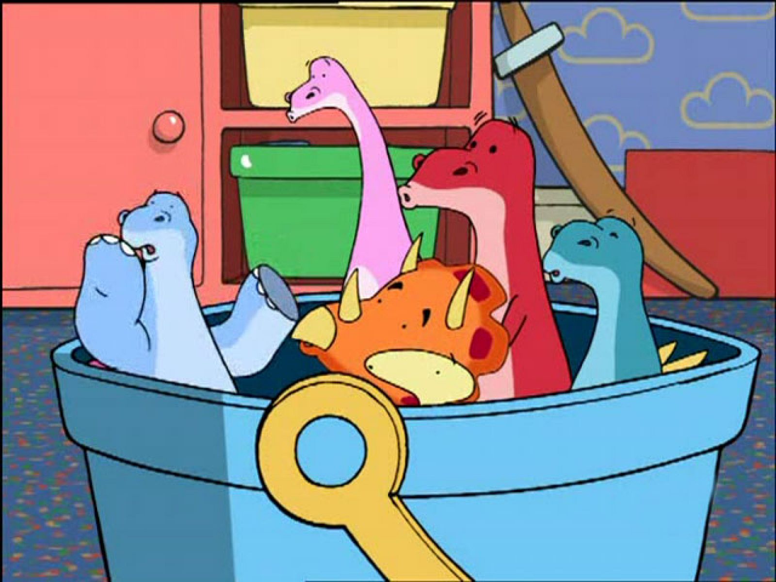 ¡No quiero irme a la cama! - Harry y su cubo de dinosaurios | Ver
