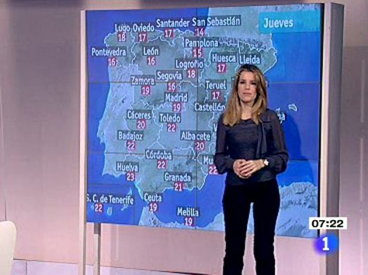 El tiempo - Adelanto de la primavera para este jueves