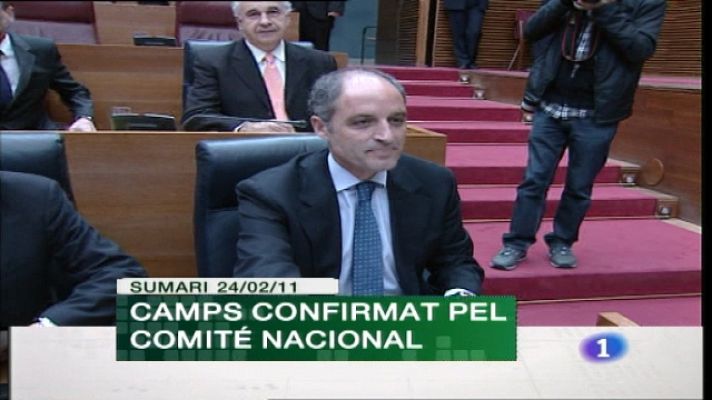 L'informatiu - Comunitat Valenciana - L'Informatiu - 24/02/11