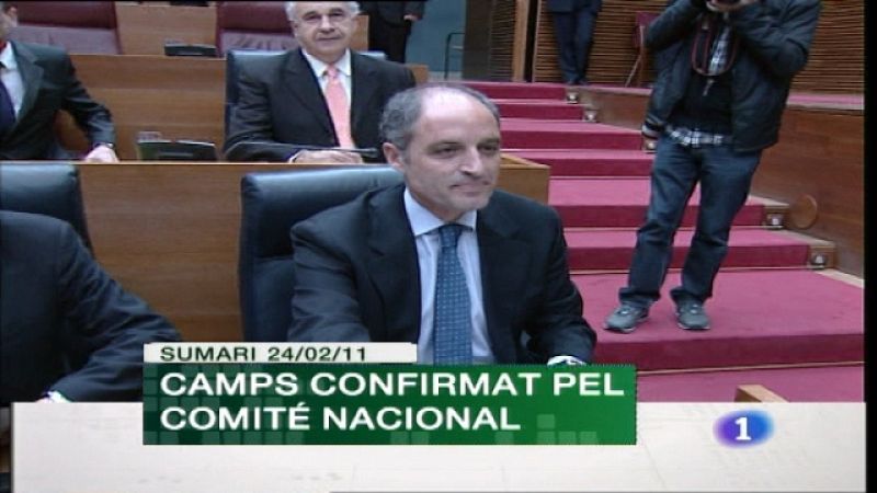 L'Informatiu. Informativo Territorial de la C. Valenciana - 24/02/11 | Ver