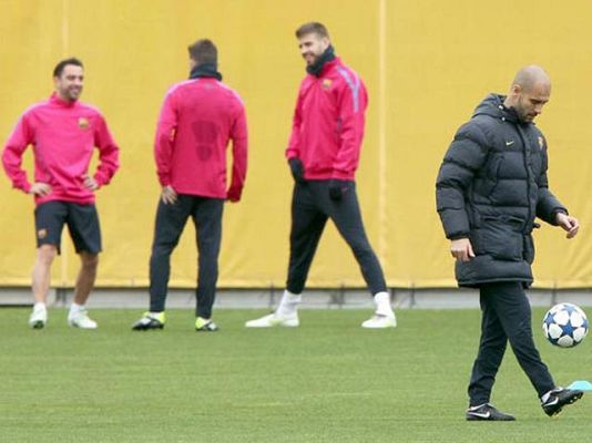 Telediario 1 - El Barcelona, en periodo de bajas