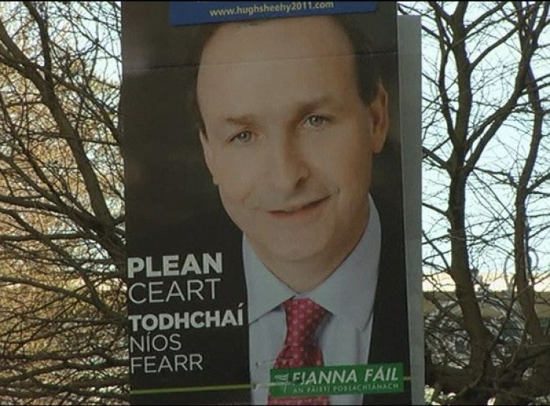 Día de elecciones generales en Irlanda