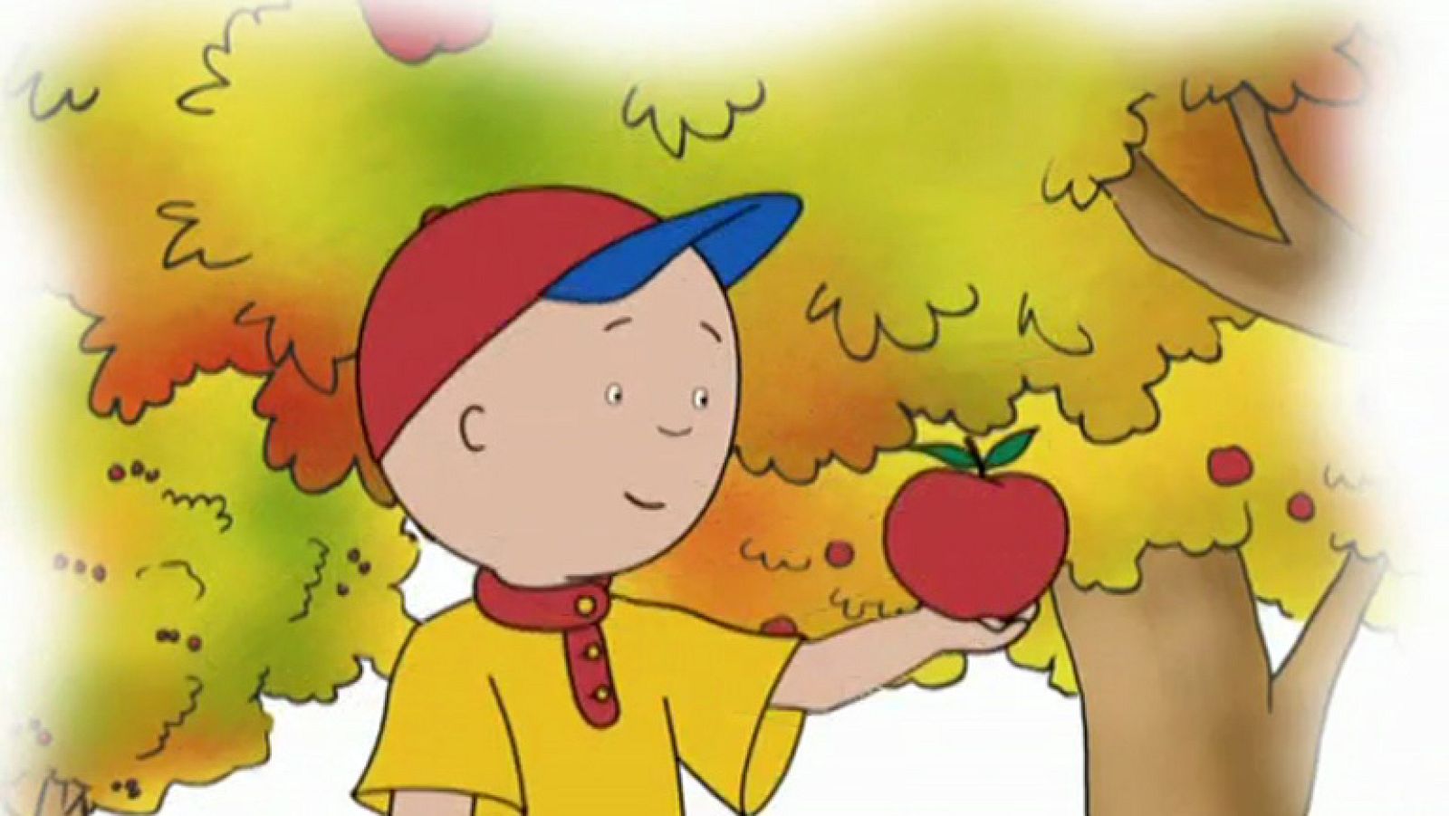 Caillou va a recoger manzanas - Caillou | Ver