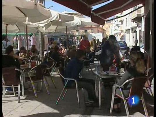 Telediario 1 - Más terrazas por la ley Antitabaco