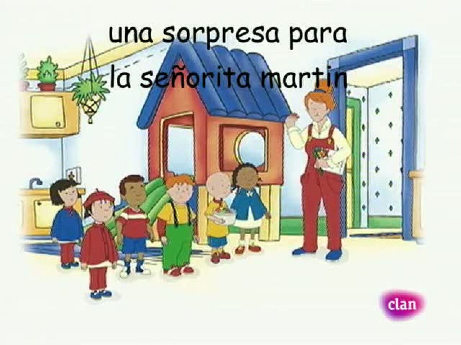 Una sorpresa para la señora martín - Caillou | Ver